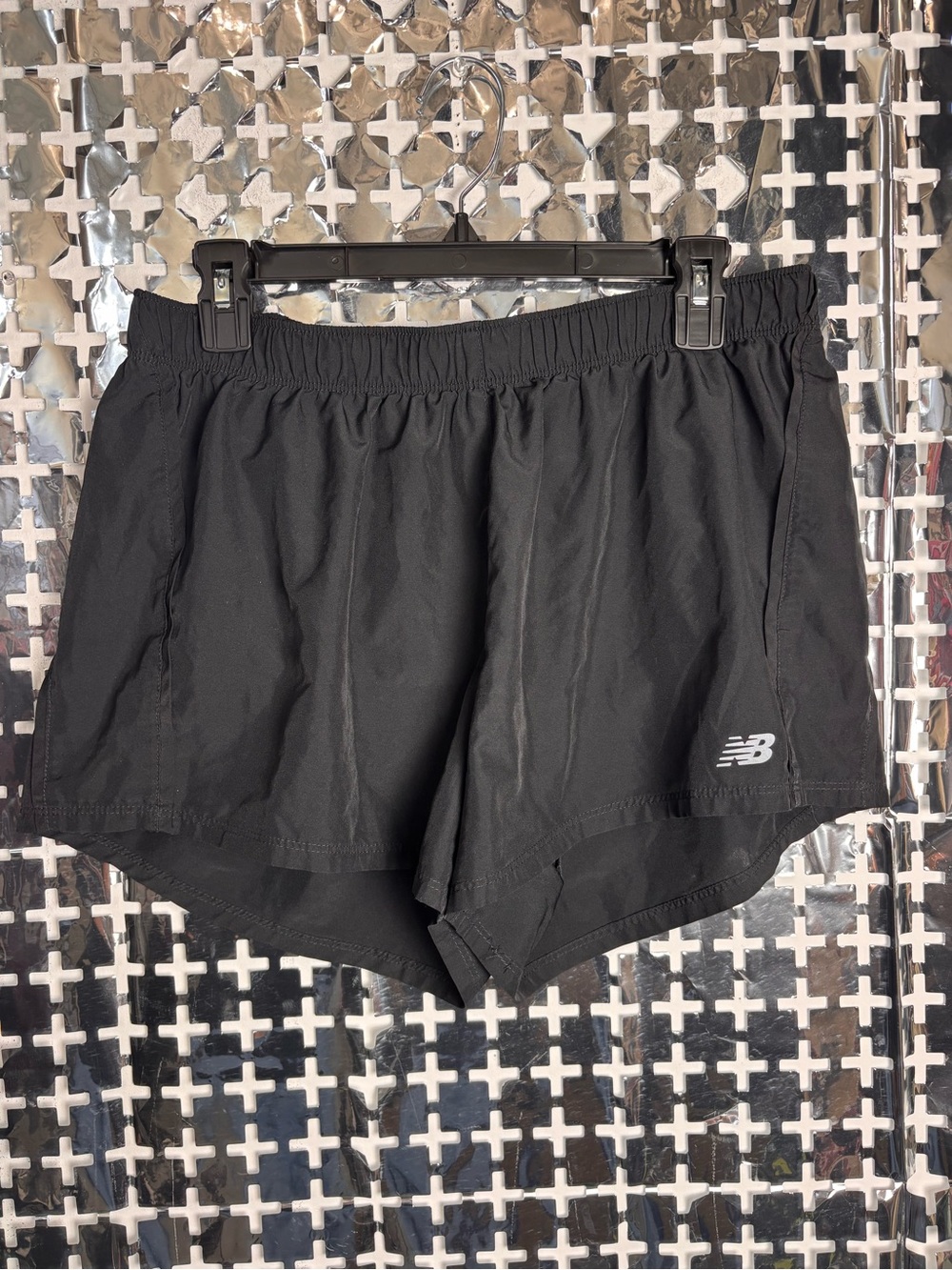 New Balance Black Women's Running Shorts with Logo